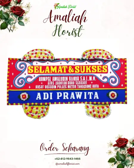 Papan Bunga Ucapan Selamat Patuguhan
